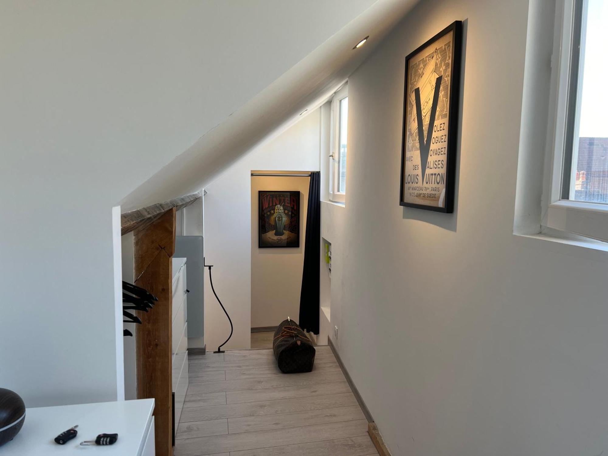 BELLEVUE Appartement sous les toits hypercentre climatisé Dole Extérieur photo