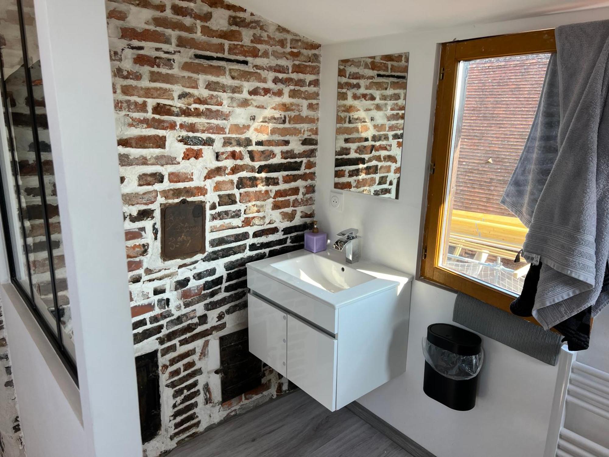 BELLEVUE Appartement sous les toits hypercentre climatisé Dole Extérieur photo